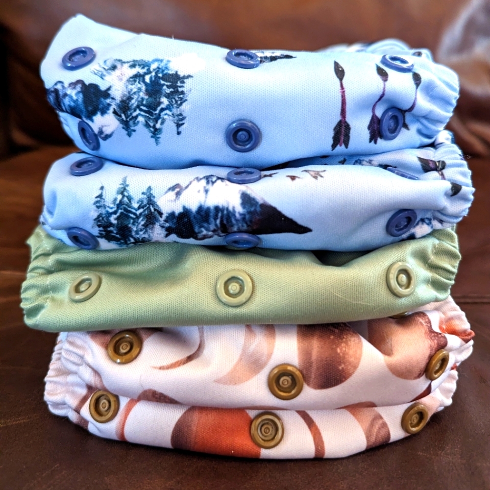 LKC Lighthouse Kids Company Cloth Diapers and Heavy Wetter Inserts